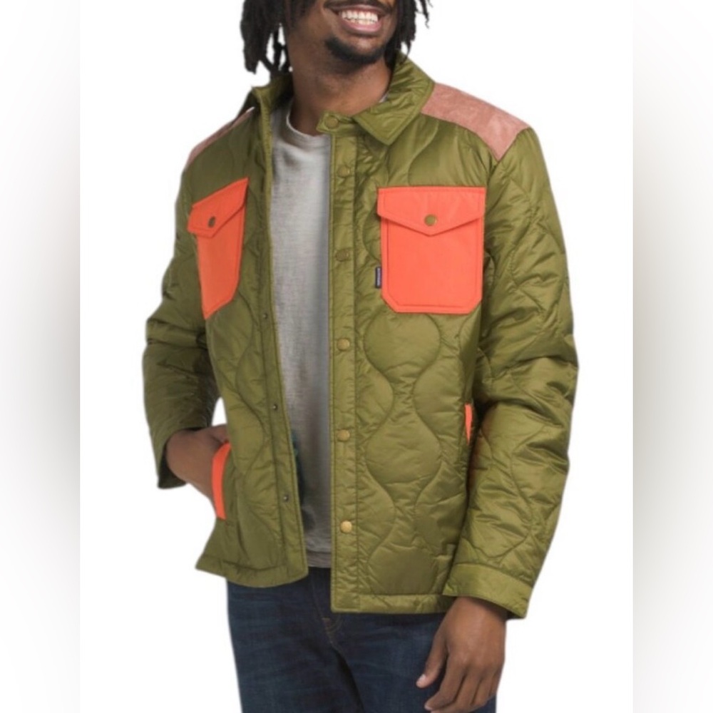 Scotch & Soda Men’s Spring "Ivik" Padded Jacket in Moss Green, Size Small (NEW)